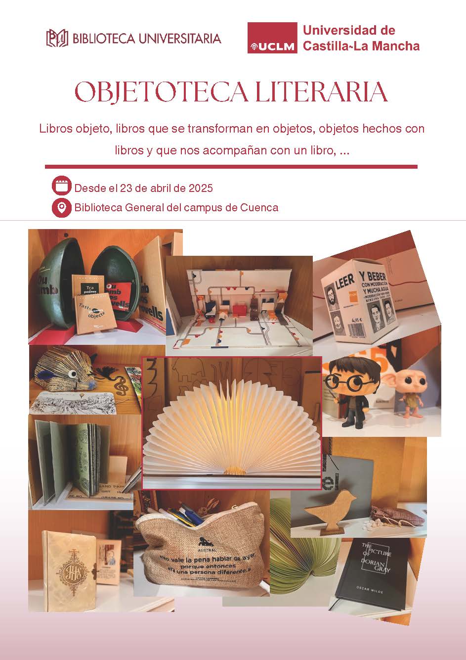 Exposición en la Biblioteca General del campus de Cuenca