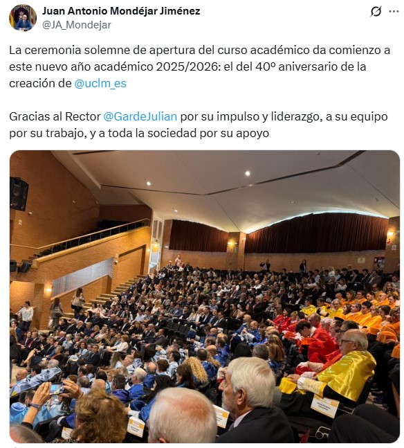 Apertura de curso 2025-2026