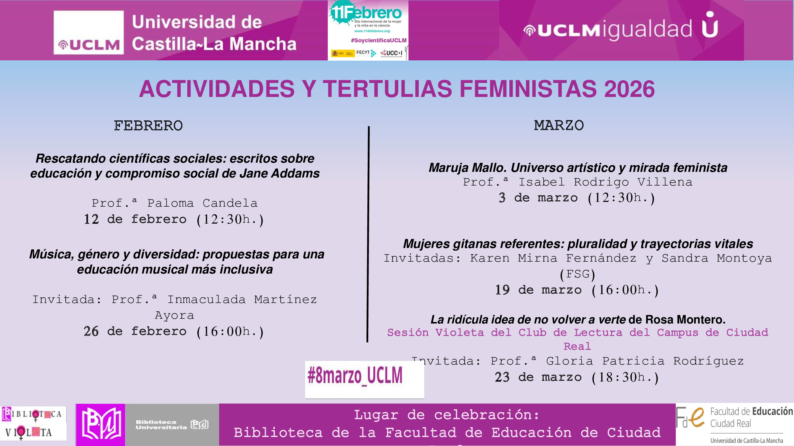 Temas sociales, arte, ciencia, música, literatura y mucho más 