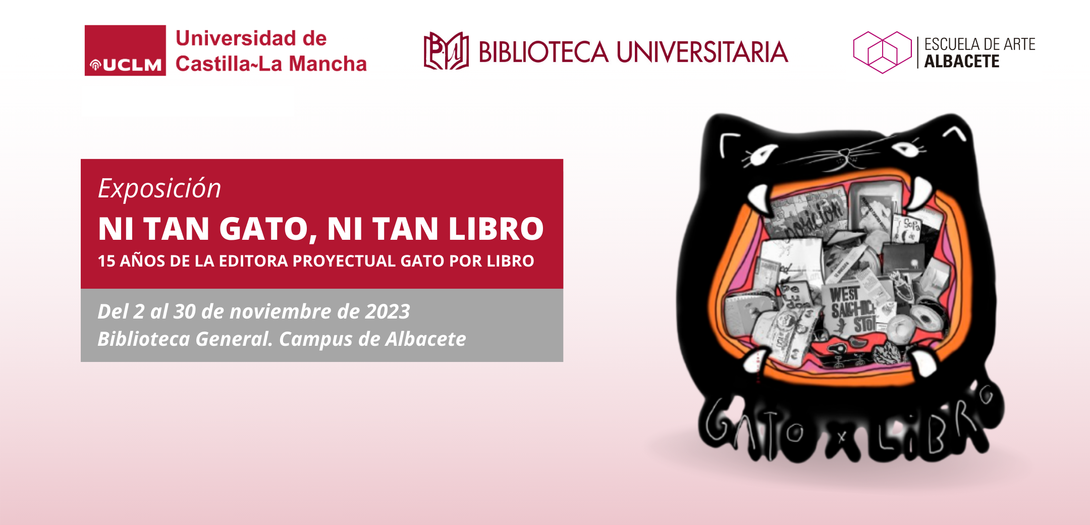 Exposición en la Biblioteca General del campus de Albacete