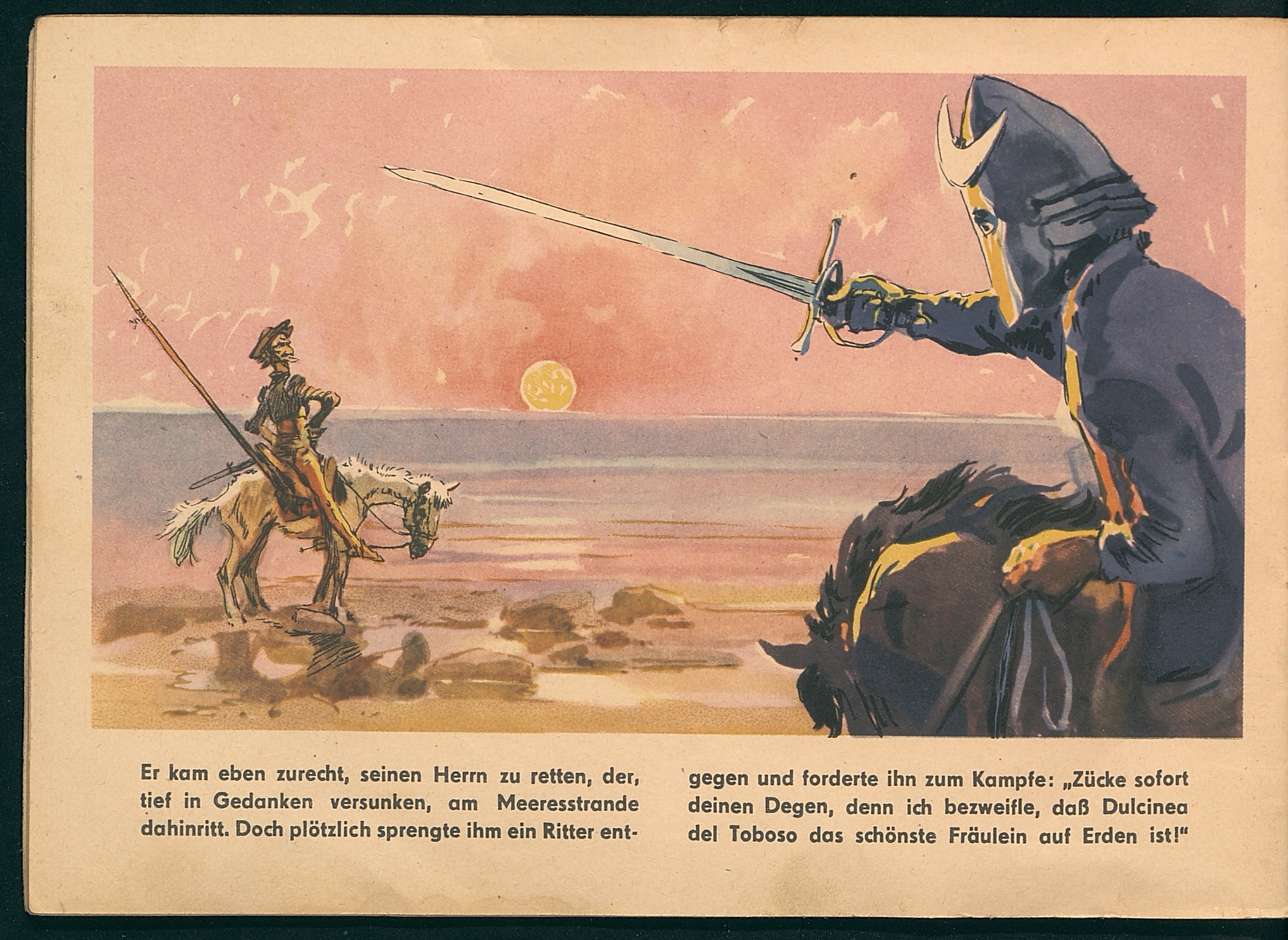 Cervantes: Don Quijote / [Zeichnungen Zórád Ernö; text Gordon Éva]. 