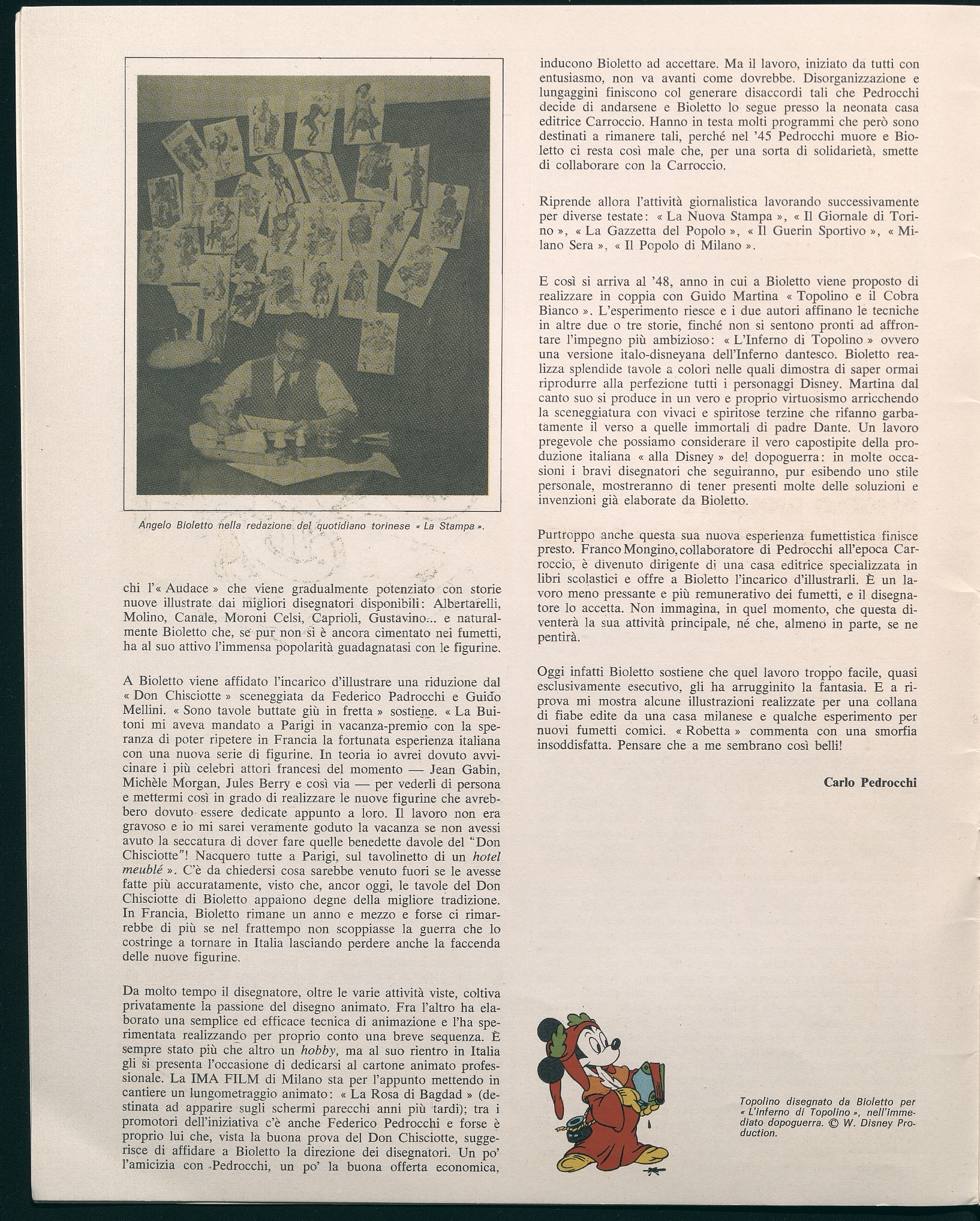 Don Chisciotte / Miguel de Cervantes; riduzione di Federico Pedrocchi e Guido Mellini; disegni di Angelo Bioletto.  --  Milano : I Fumeetti Amatoriali, 1975