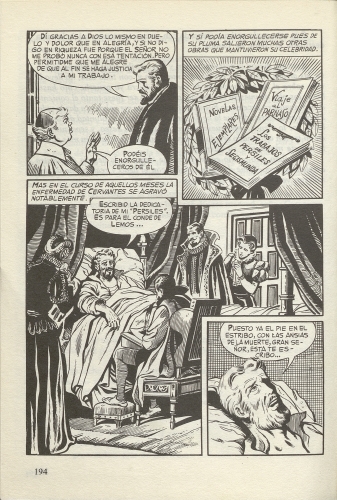 Cervantes : el creador de Don Quijote / [Texto E. Sotillos; guión E. M. Fariñas; dibujos A. Sánchez; Portada Bosch Penalva]