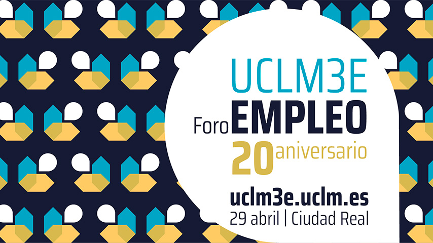 Cartel del foro de empleo UCLM3E