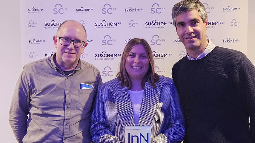 Premio SusChem 2024 en la categoría Innova para Ester López.