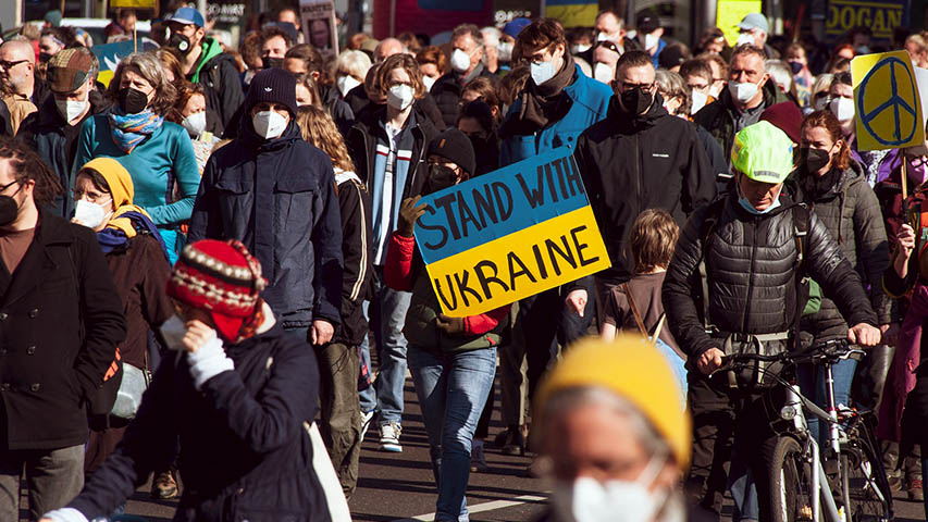 Protests against the war and the invasion of Ukraine