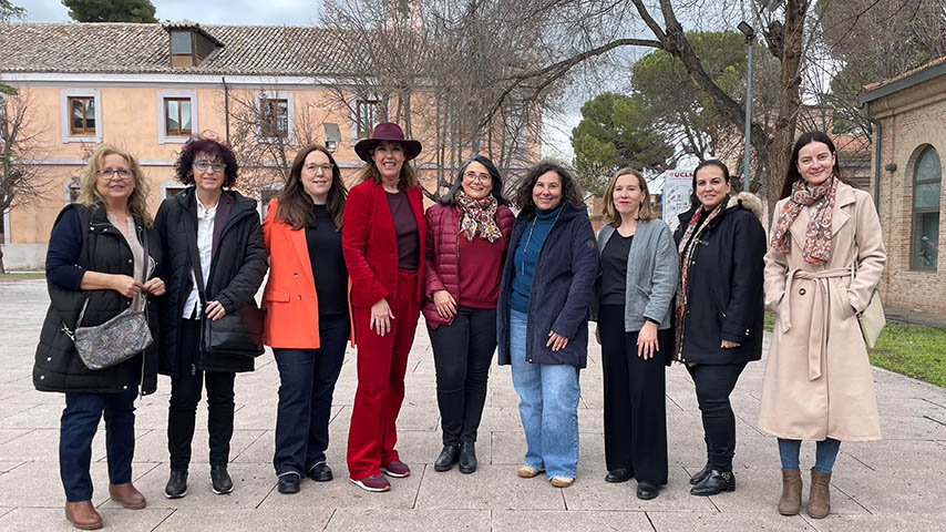 La cineasta Mabel Lozano en el Campus de Toledo