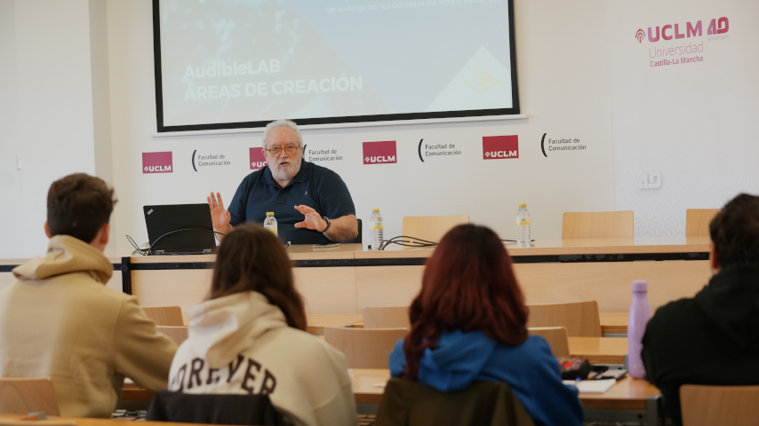 La UCLM, seleccionada para la segunda edición de AudibleLAB.