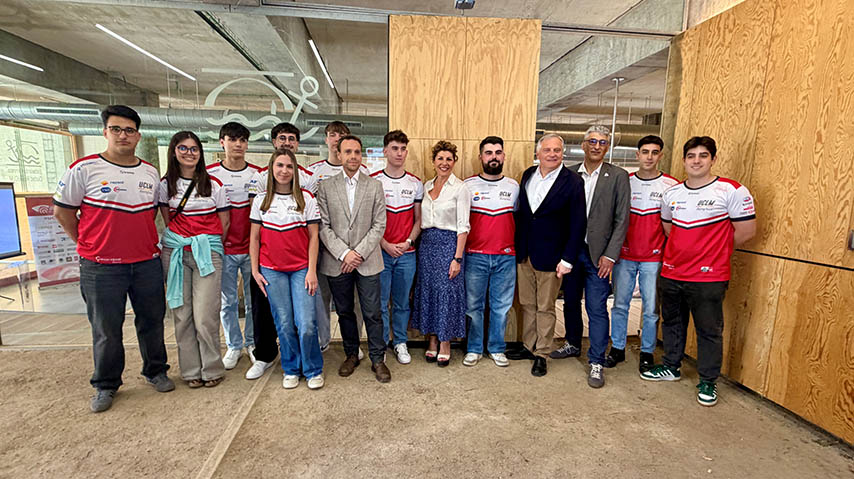 Presentación del monoplaza del equipo UCLM Racing Team