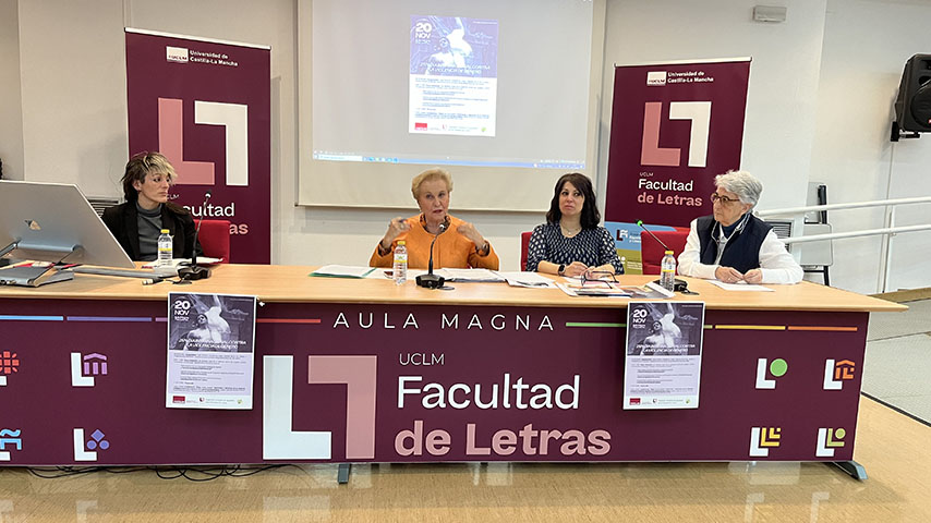 Silvia Aparicio Alonso, Carmen Quintanilla, Anna Scicolone y Antonia Pérez Cabrera