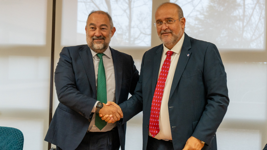 Firma del convenio `Castilla-La Mancha en datos´.