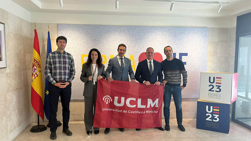 Presentación del proyecto COLOURS en la Oficina de Castilla-La Mancha ante la Unión Europea.