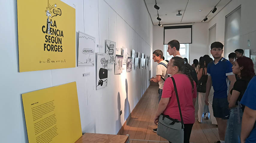 La UCLM acoge hasta finales de septiembre en Toledo la muestra ‘La ciencia según Forges’
