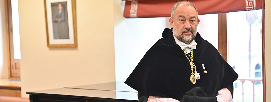 Julián Garde, rector de la UCLM