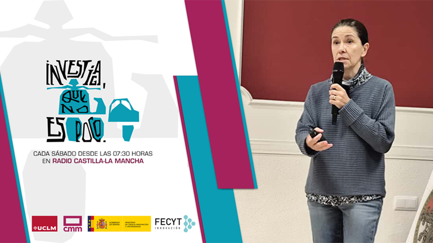 Elena Caminos, investigadora del grupo d