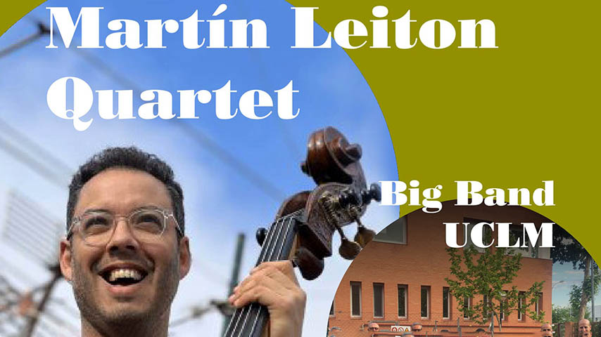 Cartel del concierto de Martin Leiton Qu
