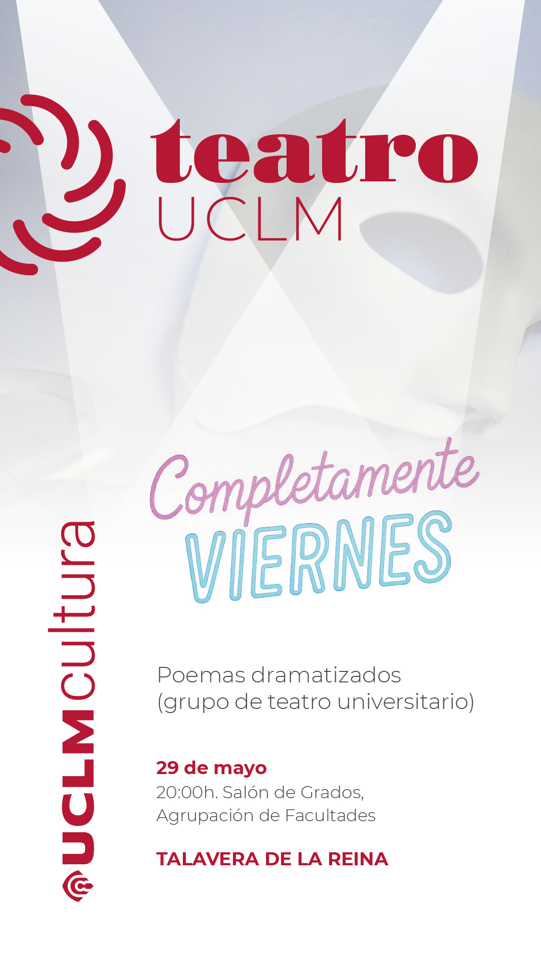 Cartel Completamente viernes-Talavera
