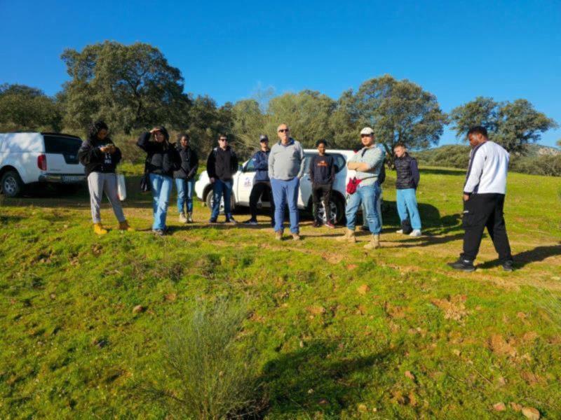 Salida al campo de asignaturas de Ingeniería Minera y Energética